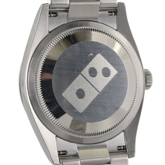 Rolex Oyster Perpetual 126000 Dominos Edition Silver 36mm Automatic Watch - Picture 6 of 10